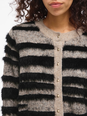 VILA Πλεκτή ζακέτα 'VIAlda' σε μπεζ