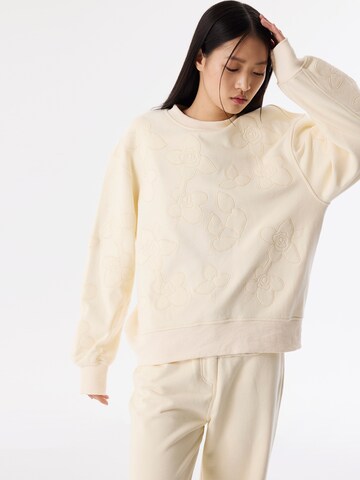 Twist Trui in Beige