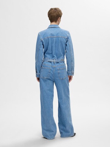 SELECTED FEMME Jumpsuit in Blauw