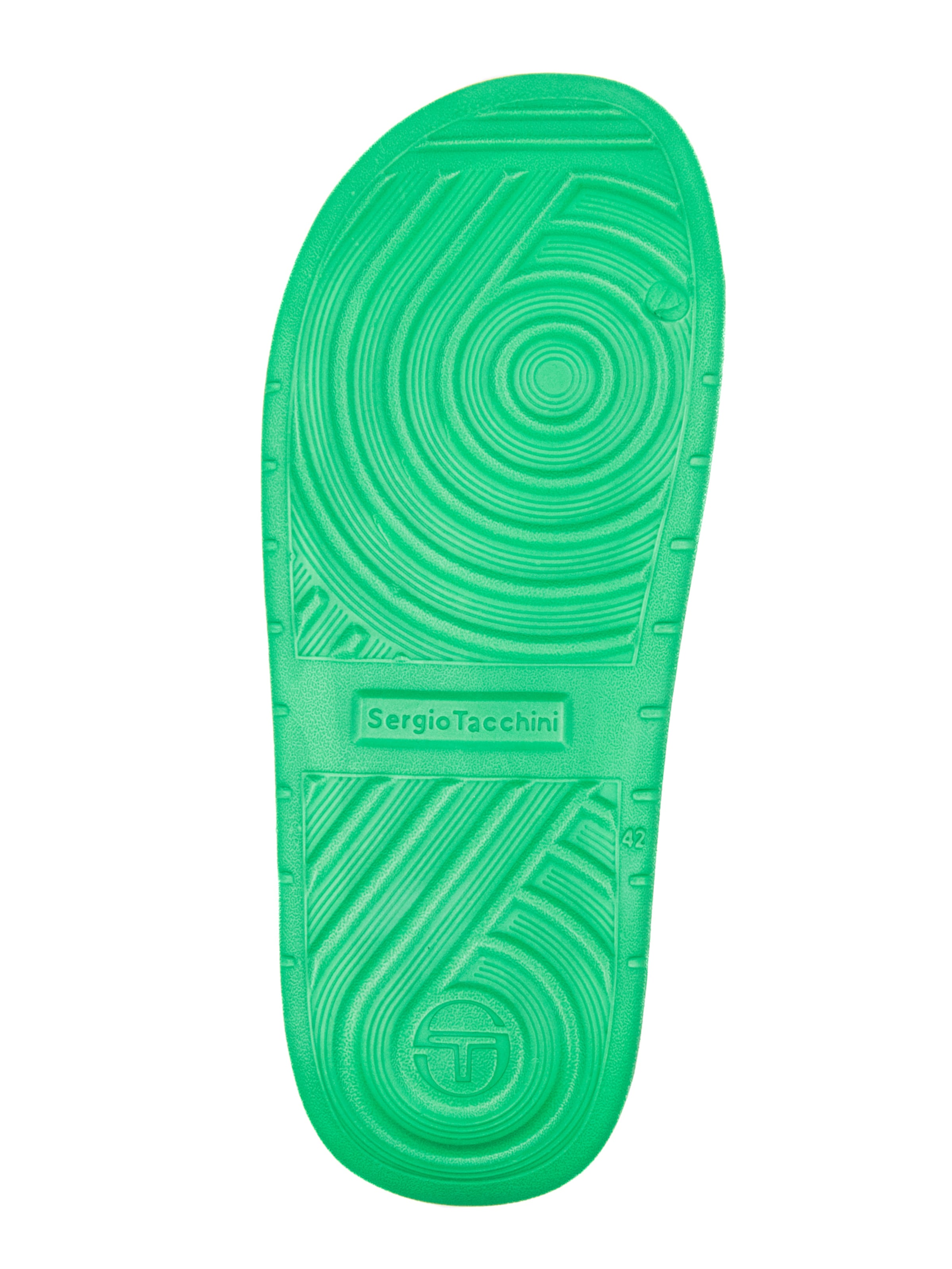 Sergio Tacchini Beach & Pool Shoes 'Cup Slide' in Green