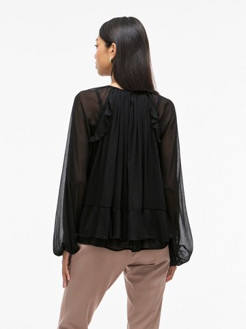 VILA Bluse 'HELA' i sort