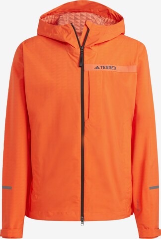 ADIDAS TERREX Outdoor jacket in Orange: front