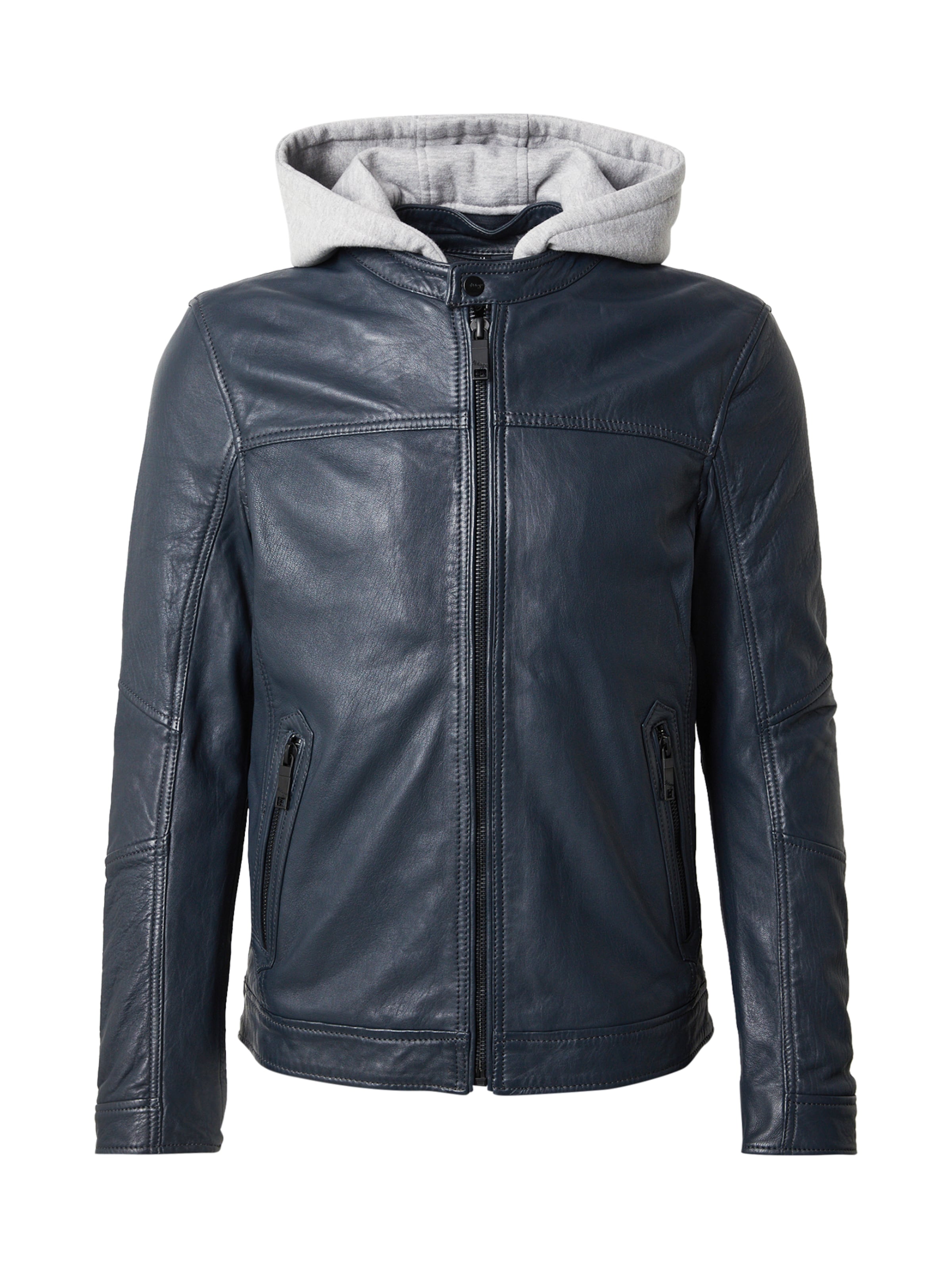 Maze Between-season jacket in Blue: front