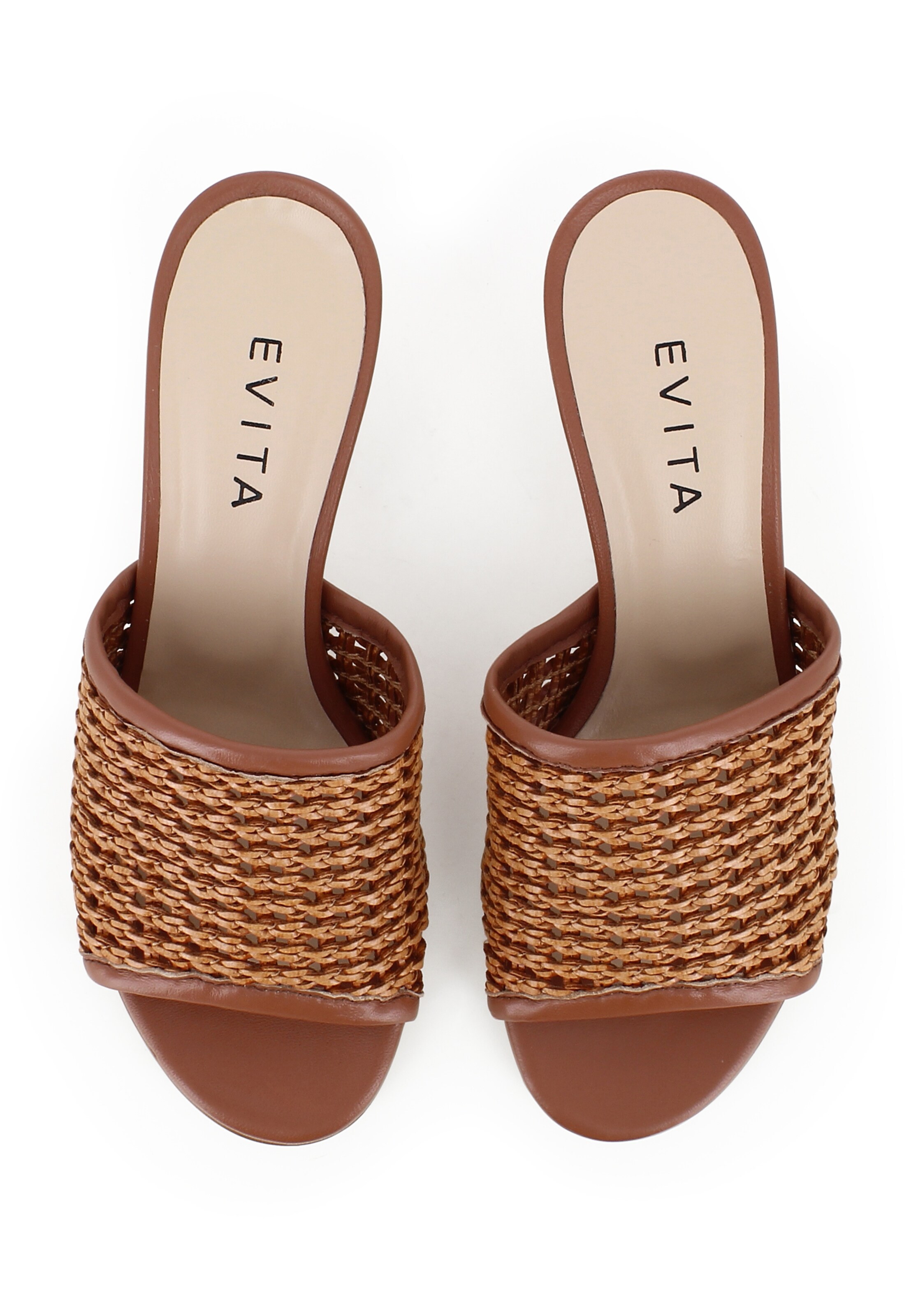 EVITA Clogs 'ADRIANA' in Brown