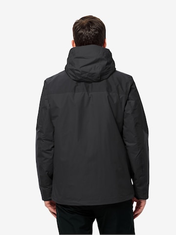 JACK WOLFSKIN Outdoor jacket 'JASPER' in Black