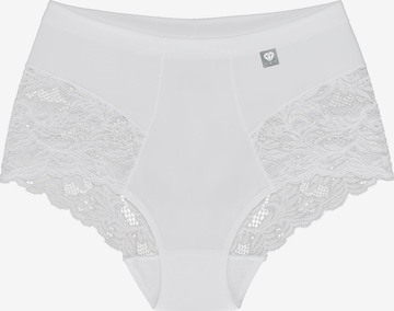 Wolbar Slip 'Diamond 3506' in Wit: voorkant