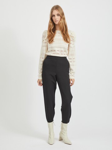 Vila Tall Loosefit Broek in Zwart