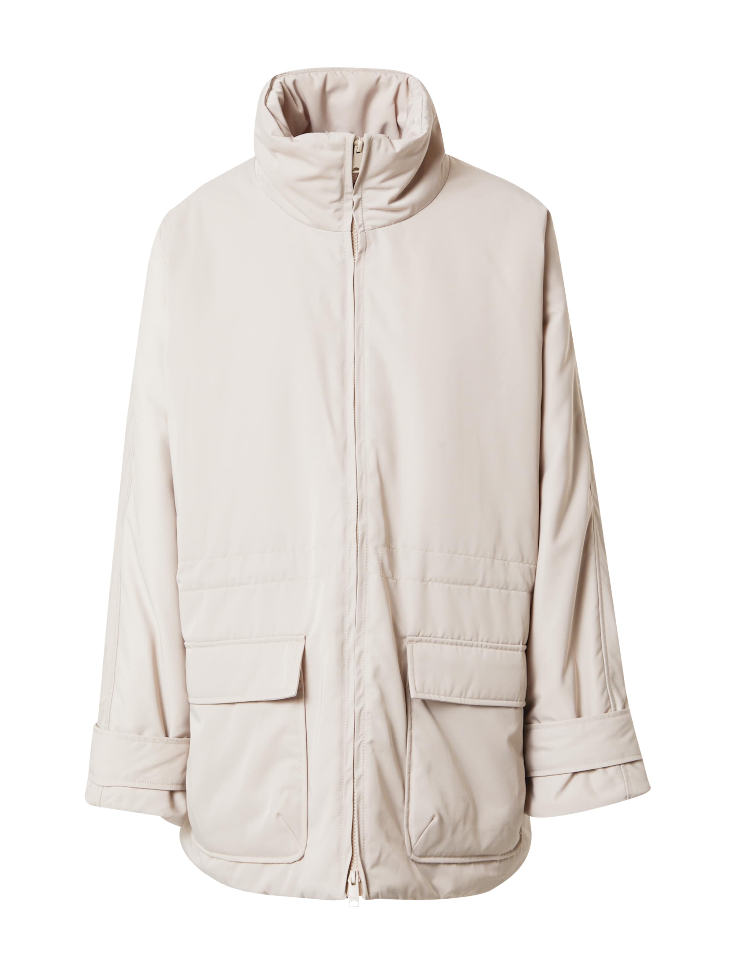 WEEKDAY Tussenjas 'Brea' in Beige: voorkant