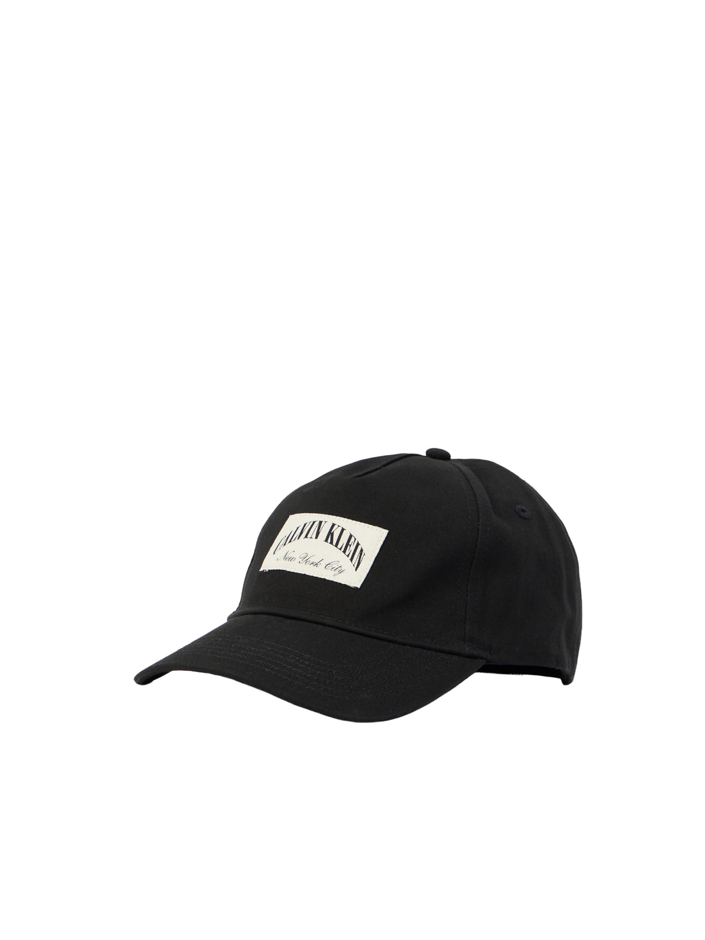 Șapcă 'HERITAGE' de la Calvin Klein pe negru: față