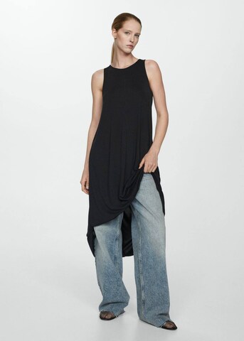 MANGO Sommerkleid 'Amaya' in Schwarz