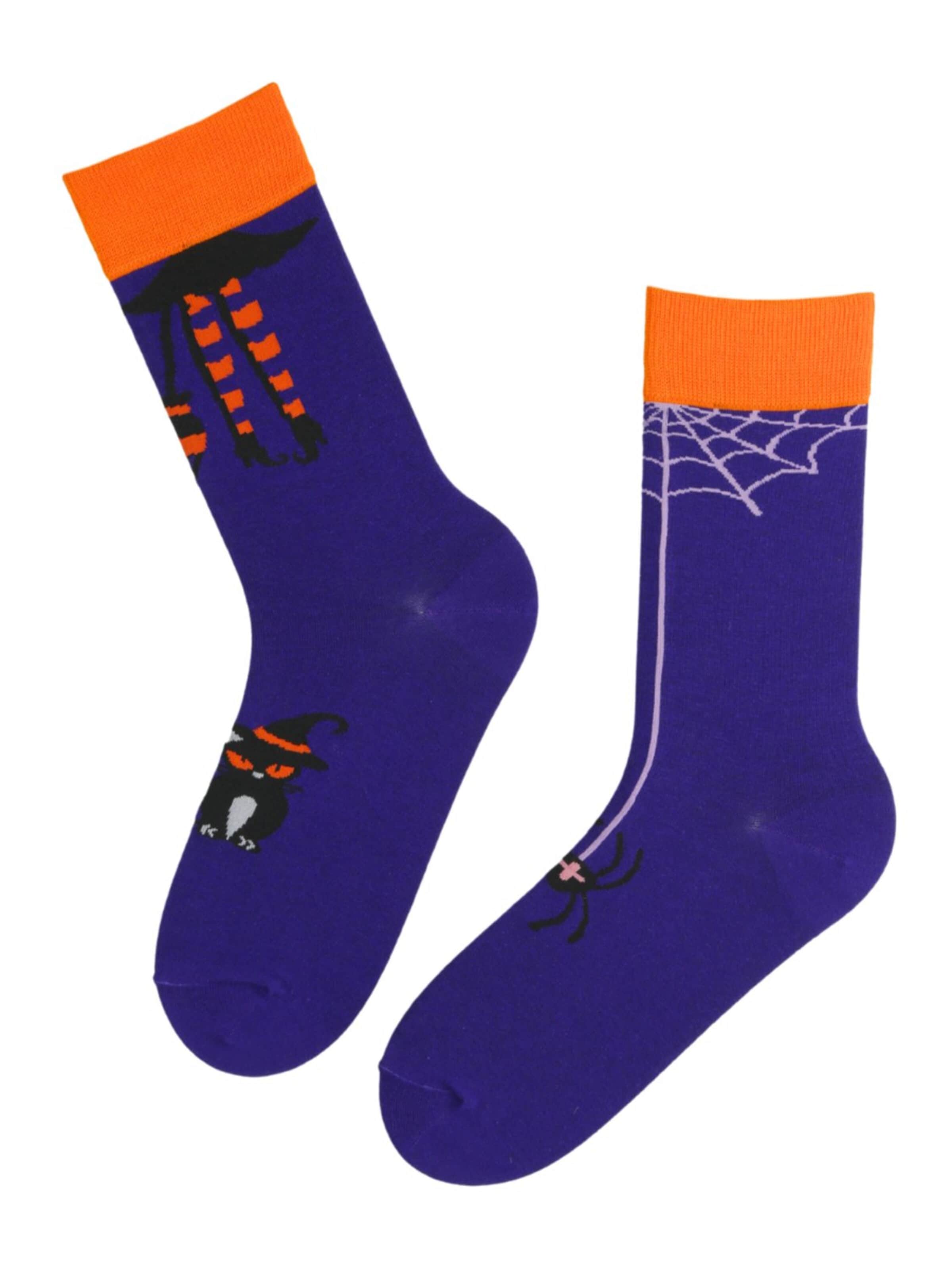 Chaussettes 'SLING' Sokisahtel en violet : devant