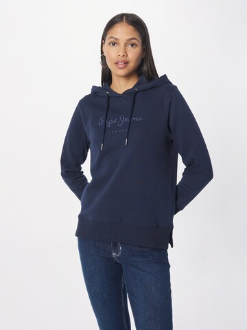 Pepe Jeans Sweatshirt 'WHITNEY' in Blau: Vorderseite