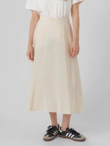 VERO MODA Skirt in Beige: front