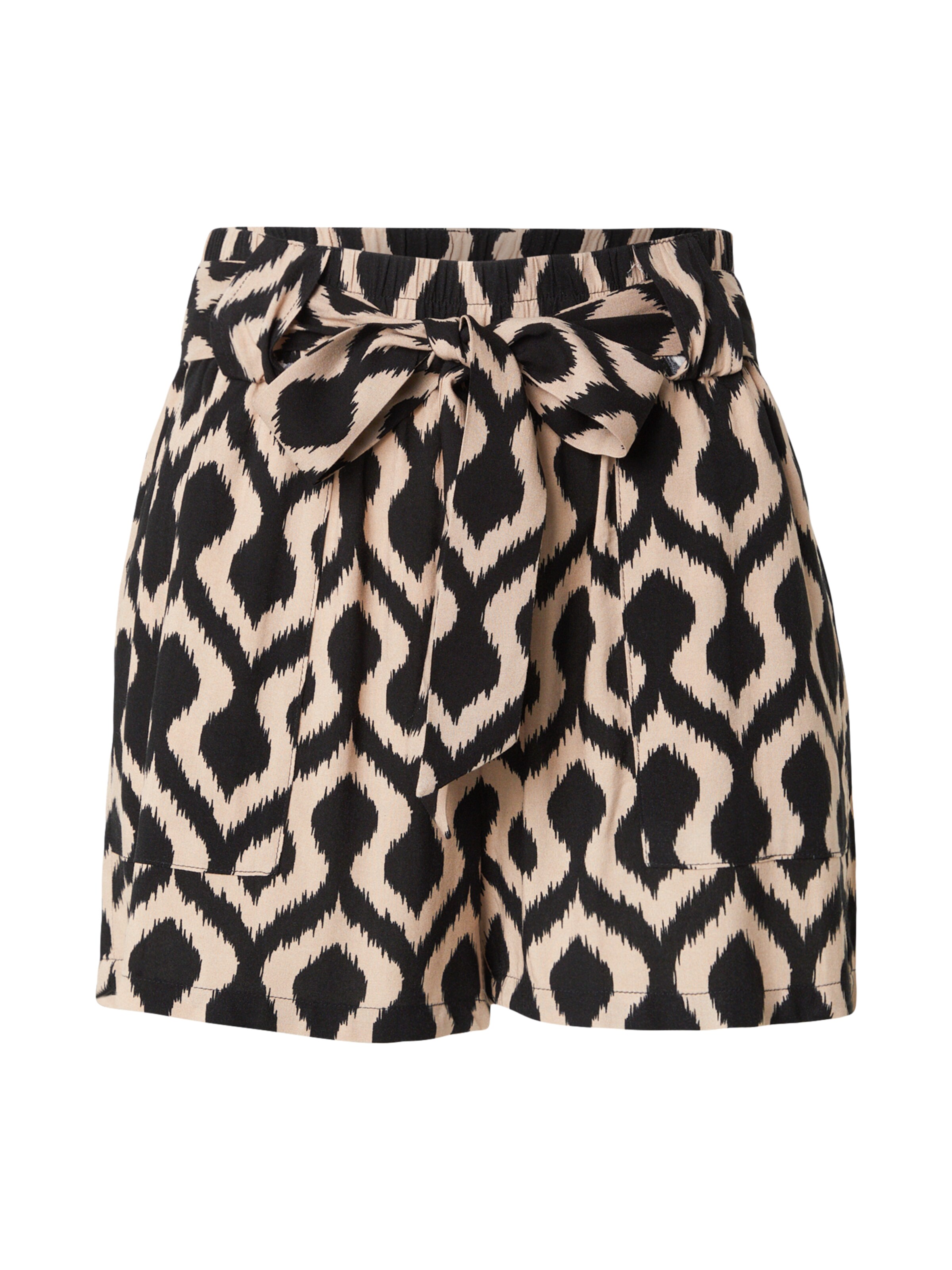 ONLY Pantalón 'ONLNOVA' en beige / negro, Vista del producto