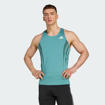 T-Shirt fonctionnel 'Adizero' ADIDAS PERFORMANCE en bleu : devant
