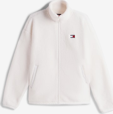 Tommy Jeans Флисовая куртка в Белый: спереди