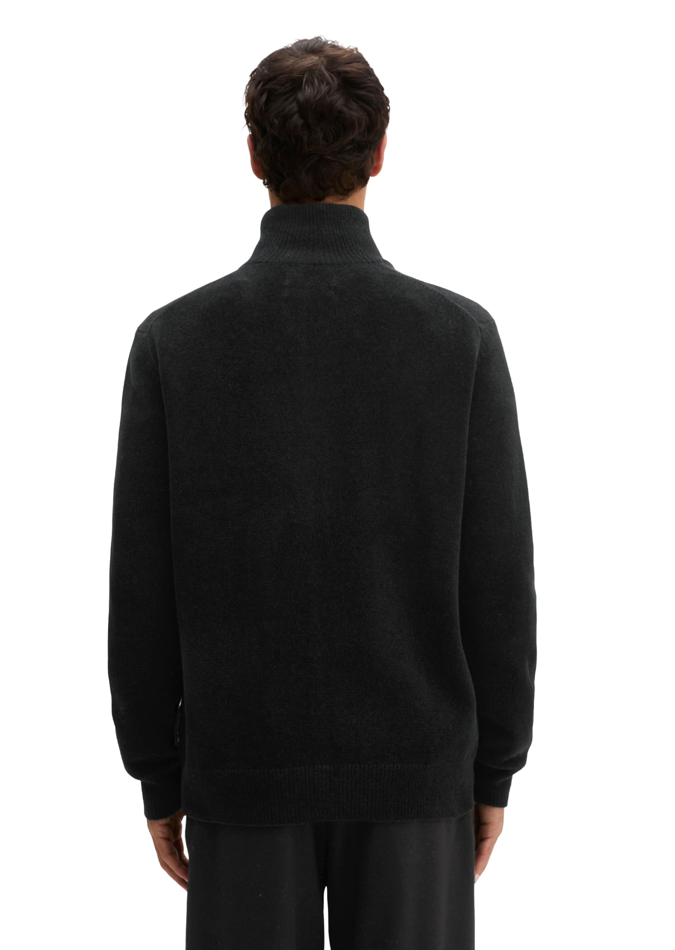 Marc O'Polo Knit Cardigan in Black: back