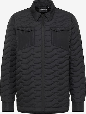 Pinetime Clothing Between-Season Jacket 'New Wave' in Black: front