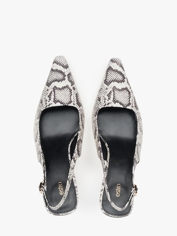 Estro Pumps '9805-6' i sort