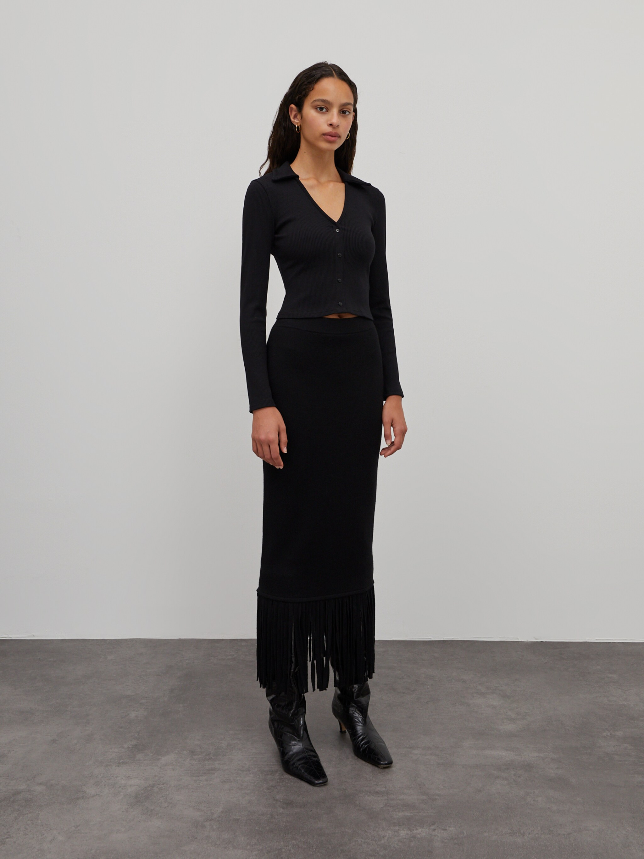EDITED Producten Shirt 'Julieta' Zwart