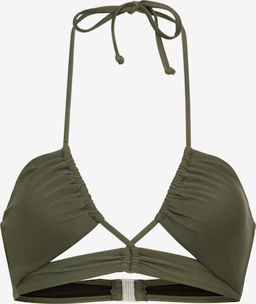 LSCN by LASCANABandeau Bikini gornji dio - zelena boja: prednji dio