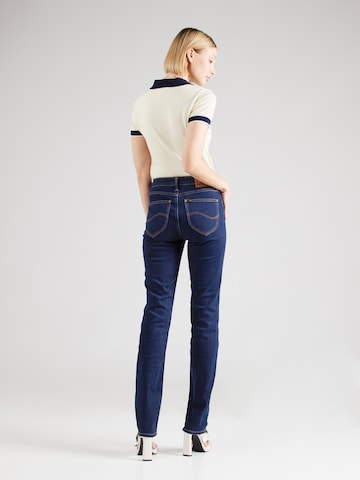 Coupe slim Jean 'MARION' Lee en bleu
