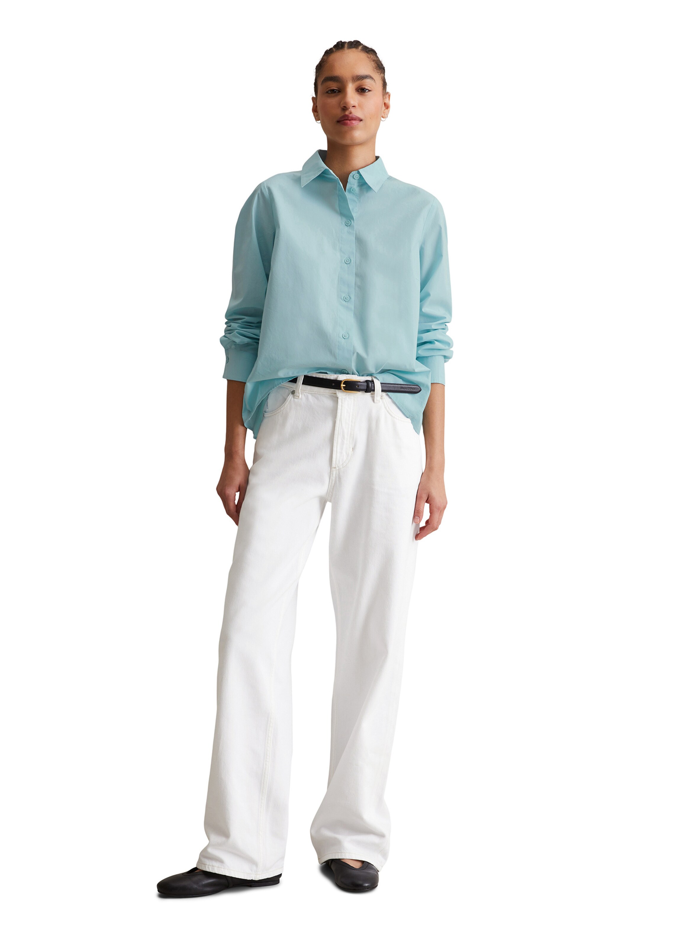 Marc O'Polo DENIM Bluse in Blau