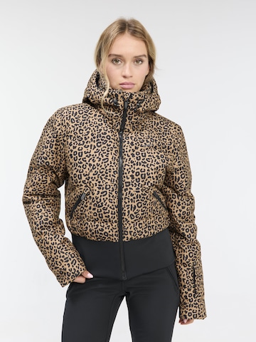 PROTEST Sportjacke 'PRTMICHA' in Braun