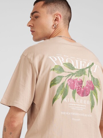 Denim Project Shirt 'Cherry' in Beige