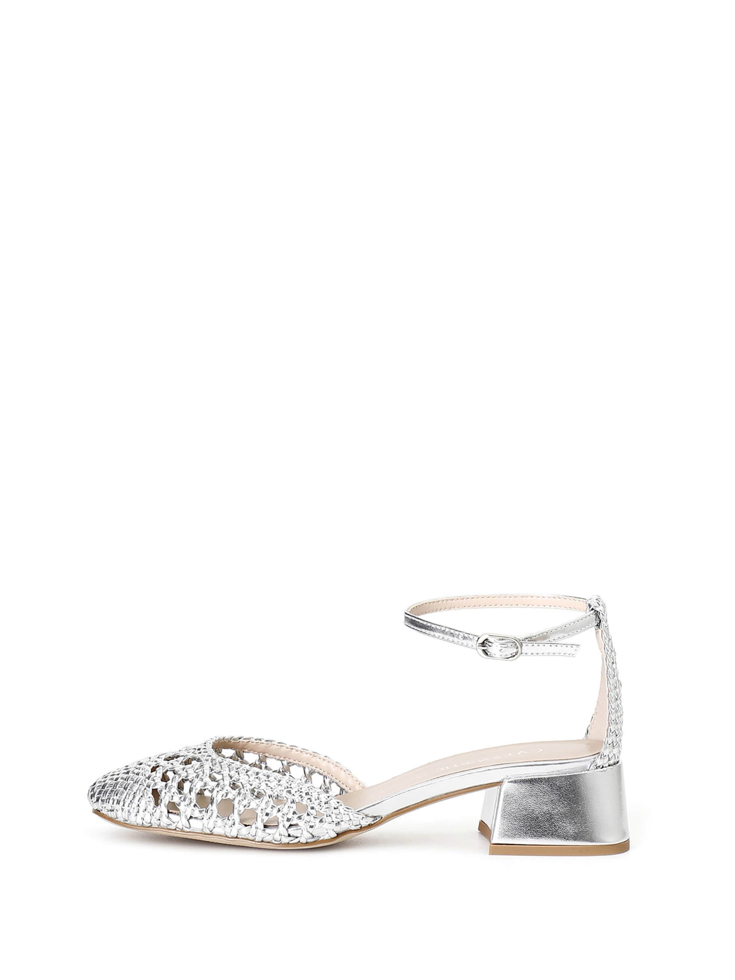 Décolleté di CAFè NOIR in argento: frontale