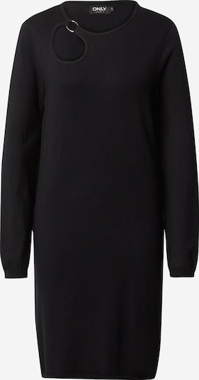 ONLY Robes en maille 'LILIAN' en noir, Vue avec produit