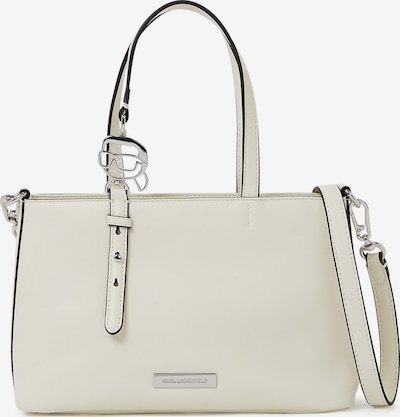 Rankinė 'Ikon' iš Karl Lagerfeld, spalva – balkšva, Prekių apžvalga