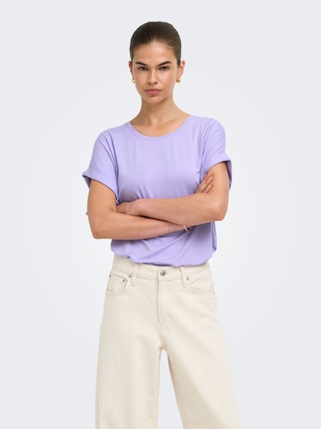 ONLY T-Shirt 'ONLMoster' in Lila: Vorderseite