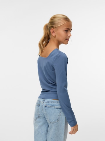 Vero Moda Girl Shirt 'VMMILLION' in Blau