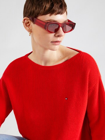 Pull-over TOMMY HILFIGER en rouge