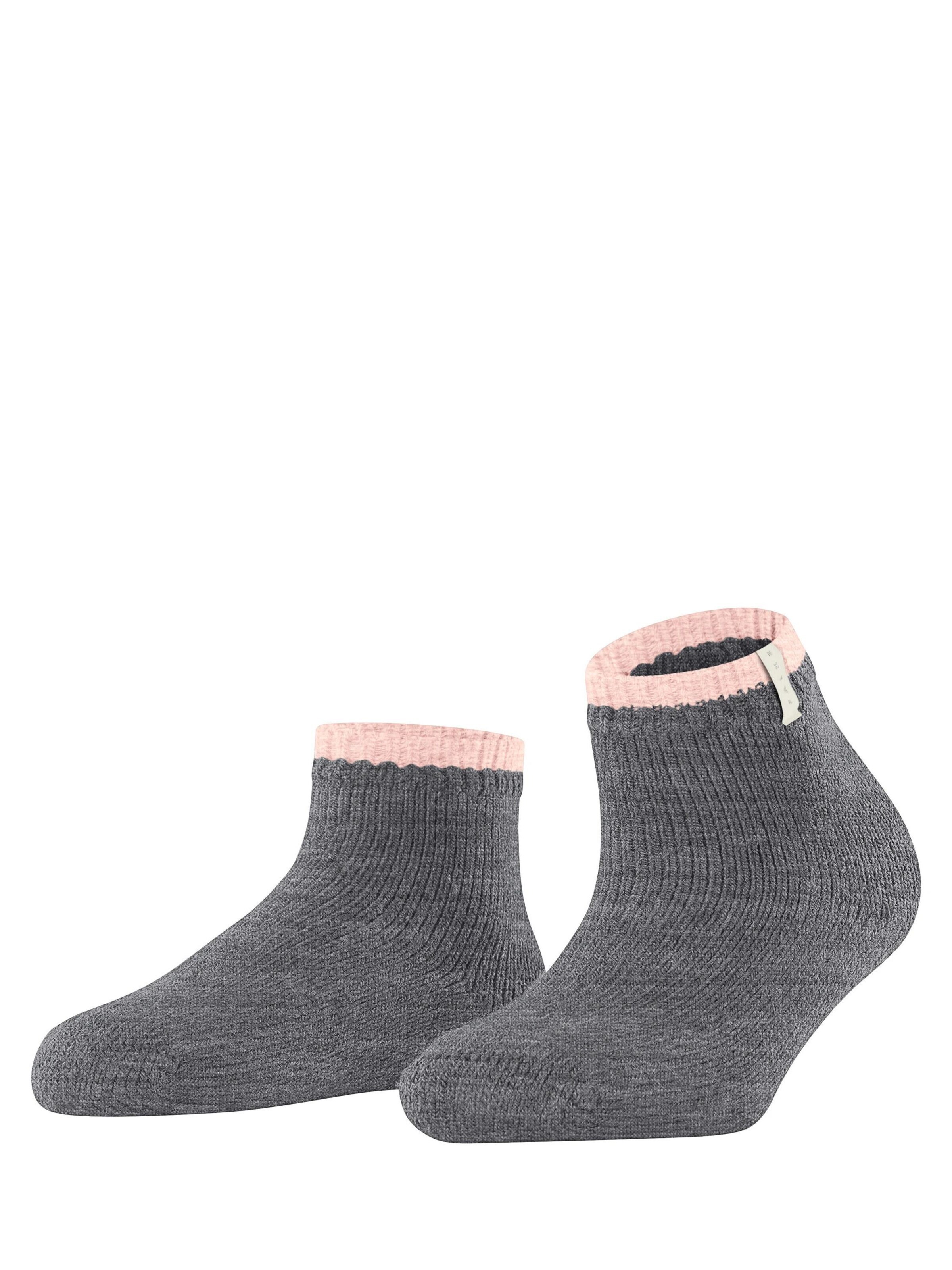 FALKE Socken 'Cosy Plush'‌‌‌ in Grau: Vorderseite