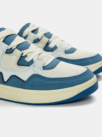 Baskets basses Pull&Bear en bleu