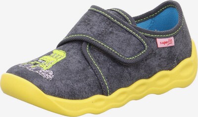 SUPERFIT Slippers 'Bubble' in Lime / Grey / Dark grey, Item view