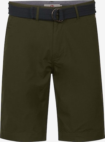 Petrol Industries Regular Chino trousers in Green: front