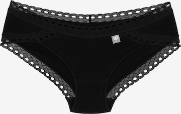 Wolbar Slip 'Diamond 3514' in Schwarz: Vorderseite