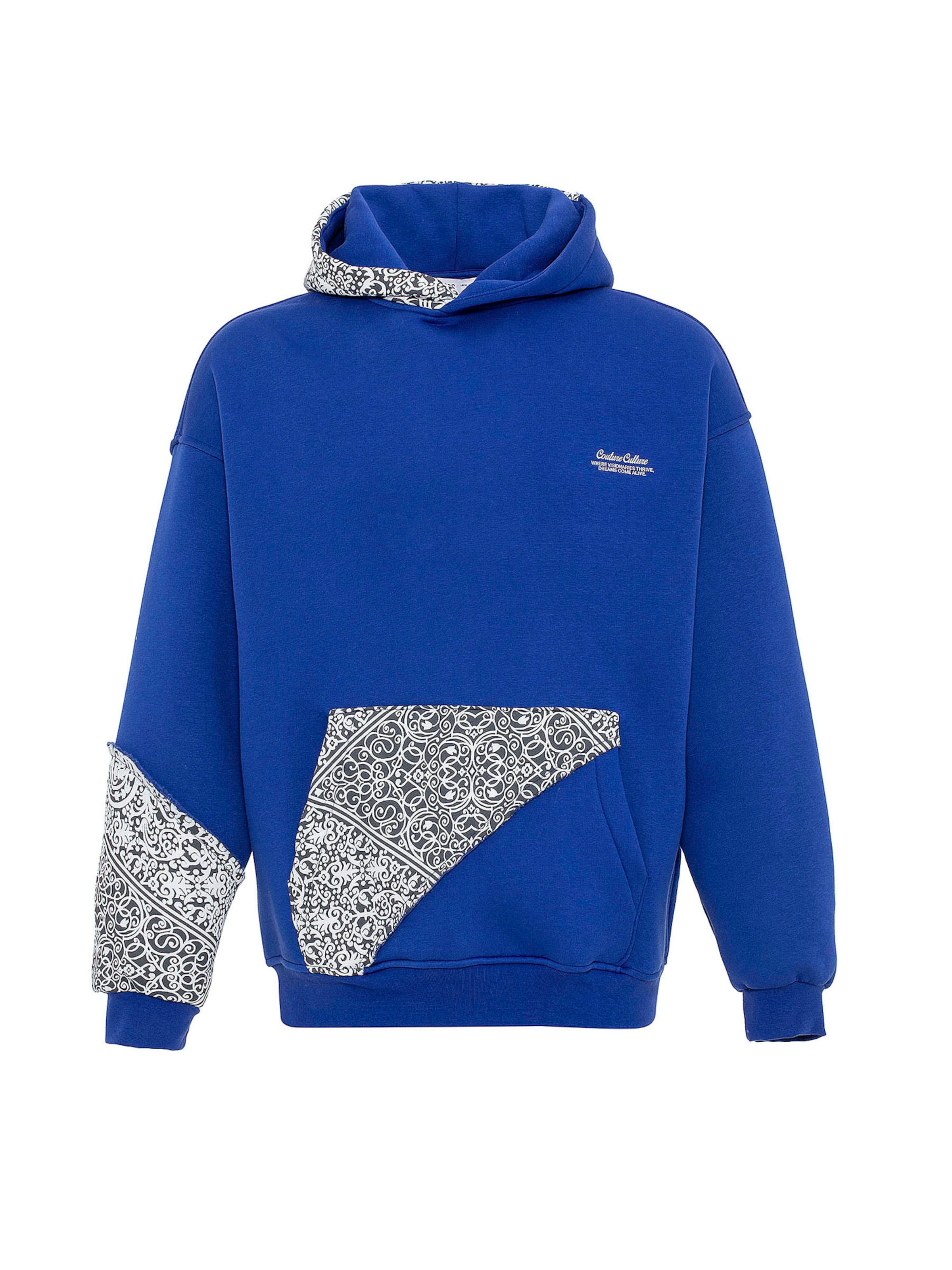 VAMOS CLO Mikina - Modrá: predná strana