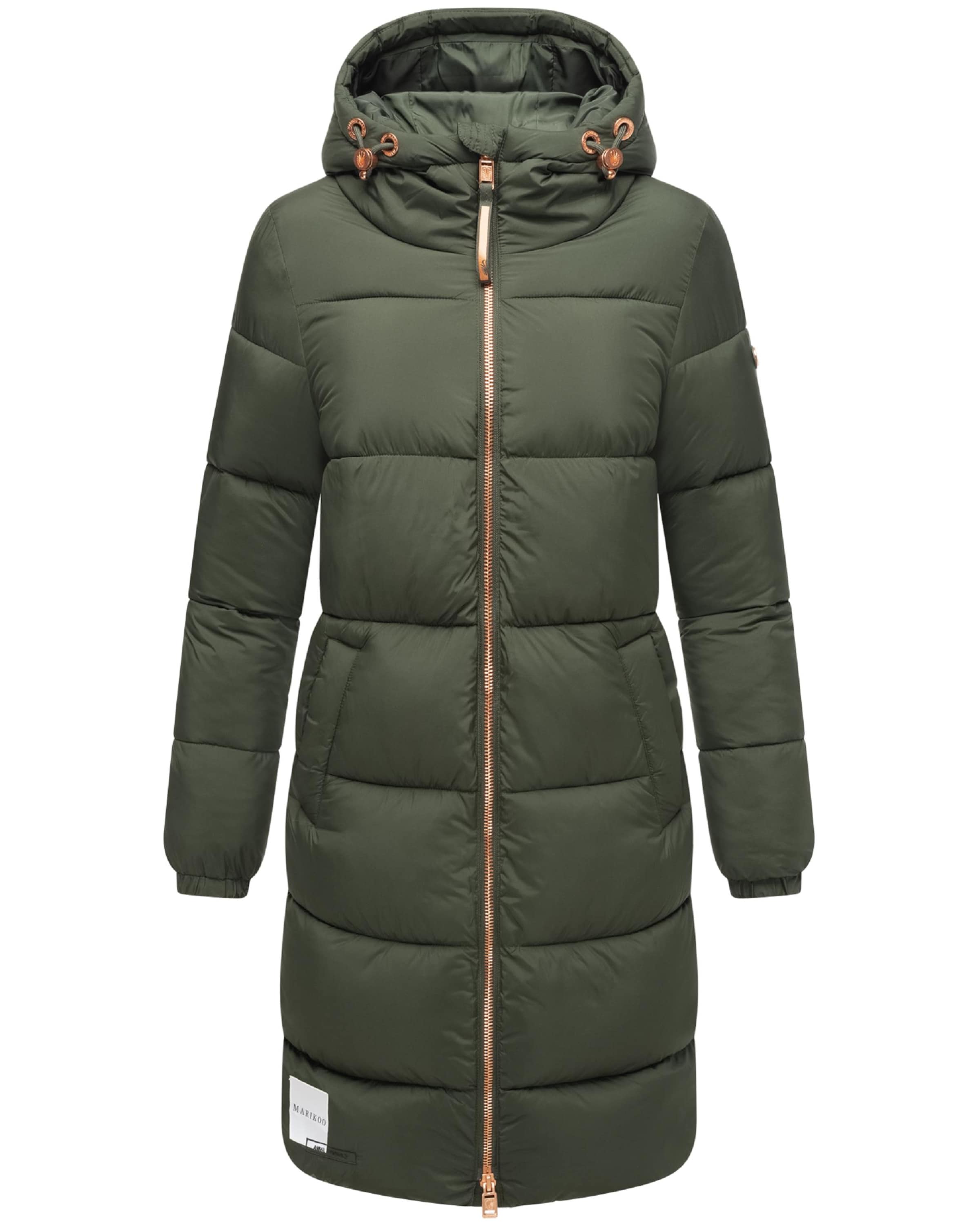 MARIKOO Vinterfrakke i grøn