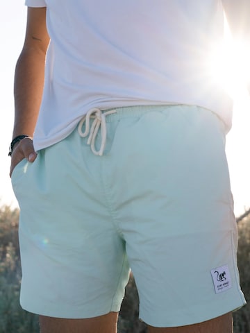 Surf Monkey Swimming Trunks in Blue