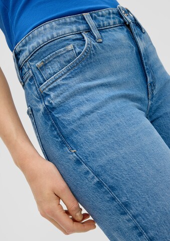 s.Oliver Regular Jeans 'Carolin' in Blauw