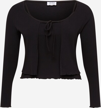 Cotton On Curve Cardigan 'VIOLETTA' en noir, Vue avec produit