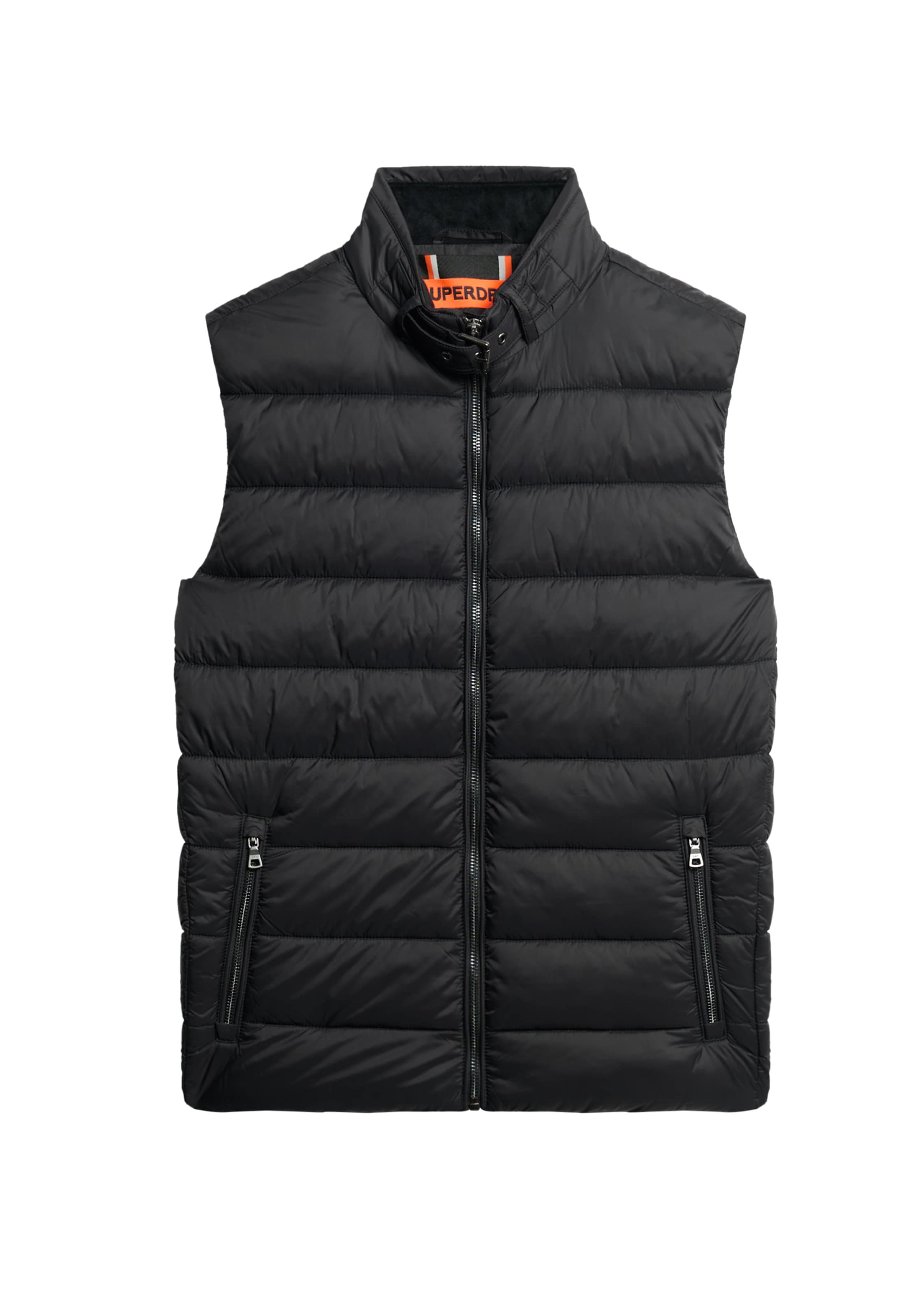 Superdry Gilet en noir, Vue avec produit