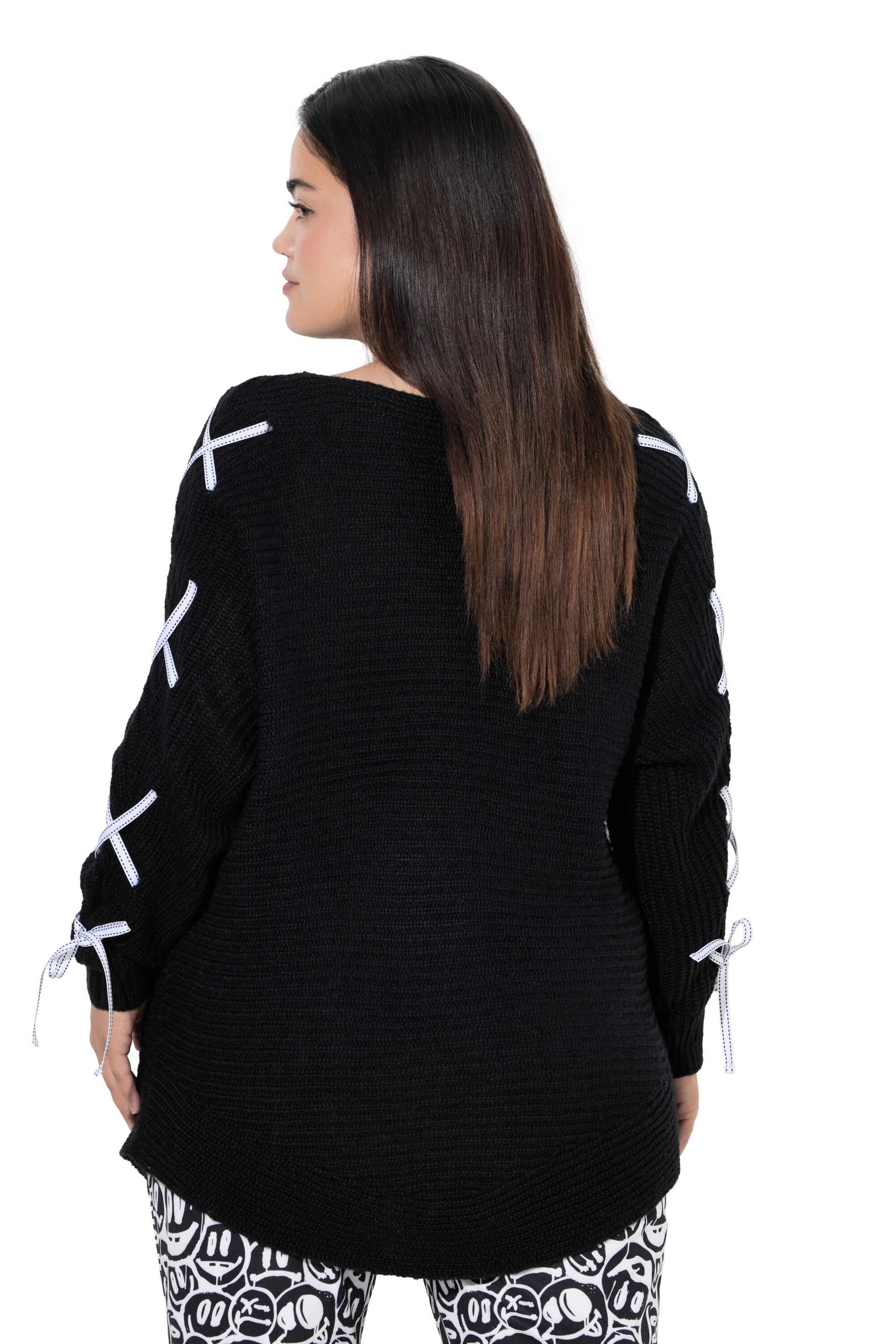 Angel of Style Sweater in Black