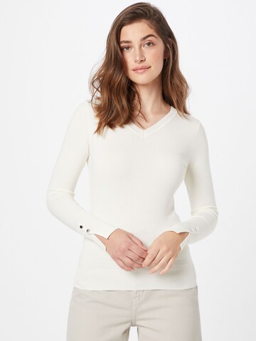 Pull-over 'GENA' GUESS en blanc : devant