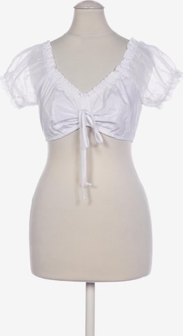 SPIETH & WENSKY Bluse XXS in Weiß: Vorderseite