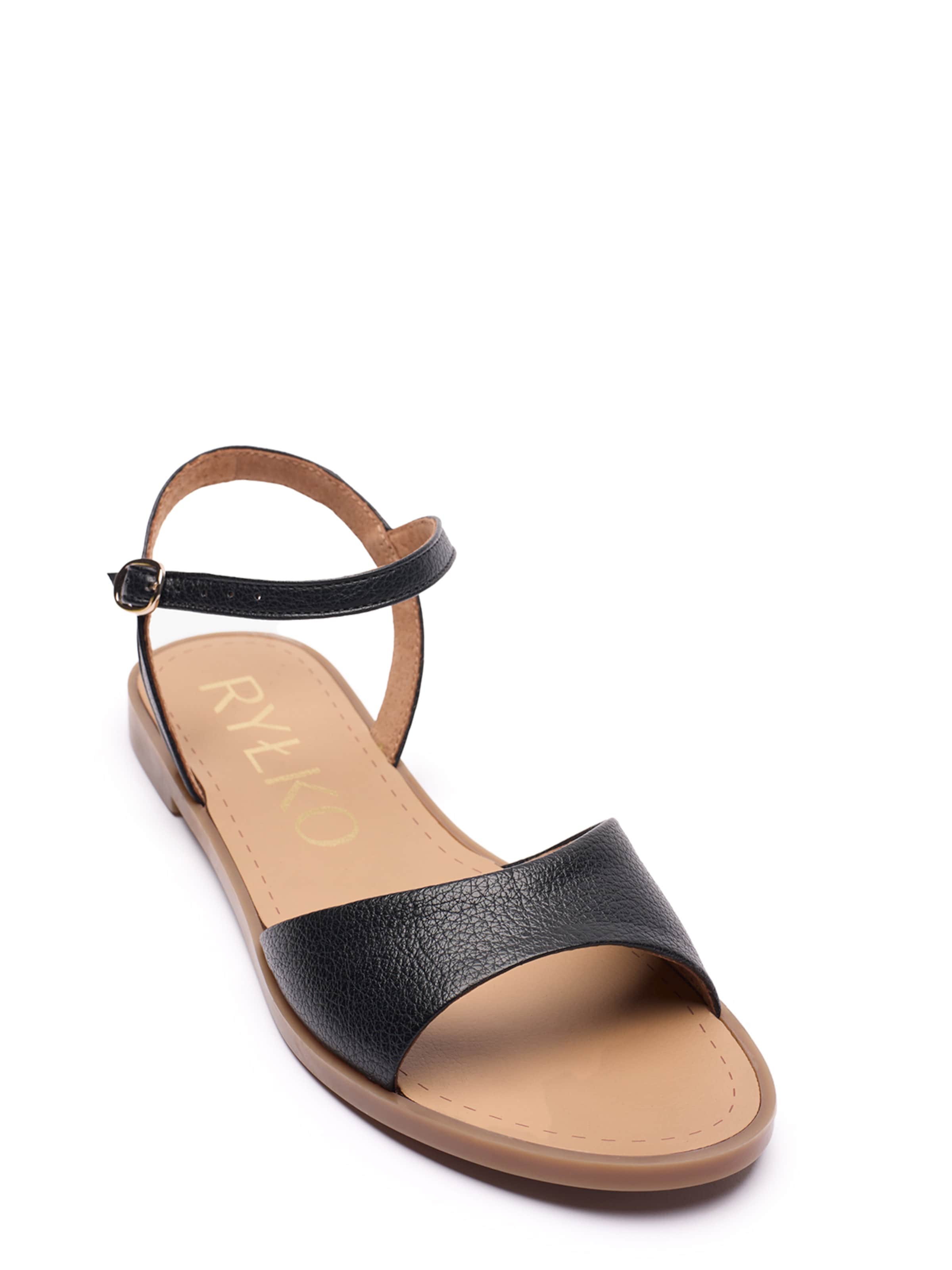 RYŁKO Σανδάλι σε μαύρο